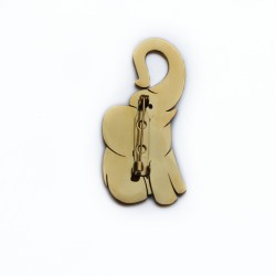 Brooch 55х25 mm (6847)