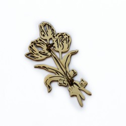 Brooch 70х35 mm (6849)