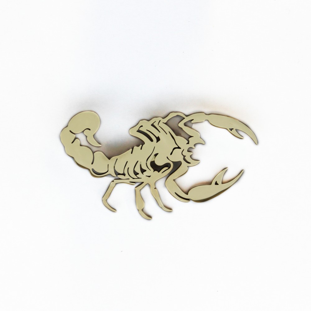 Brooch 57х30 mm (6853)