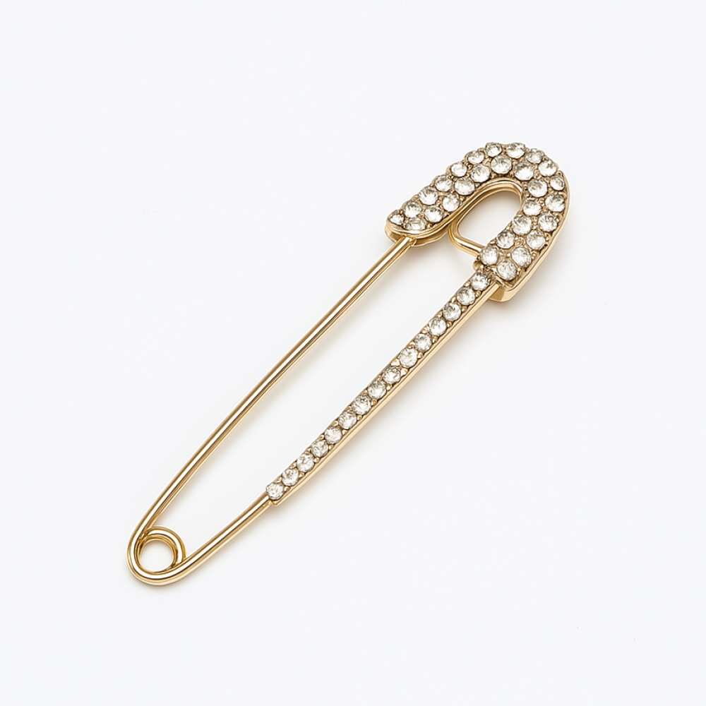 Brooch 77х18 mm (6870)