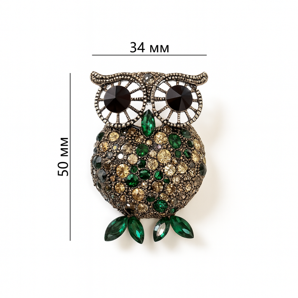 Brooch owl (6888)