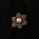 Brooch flower (6890)