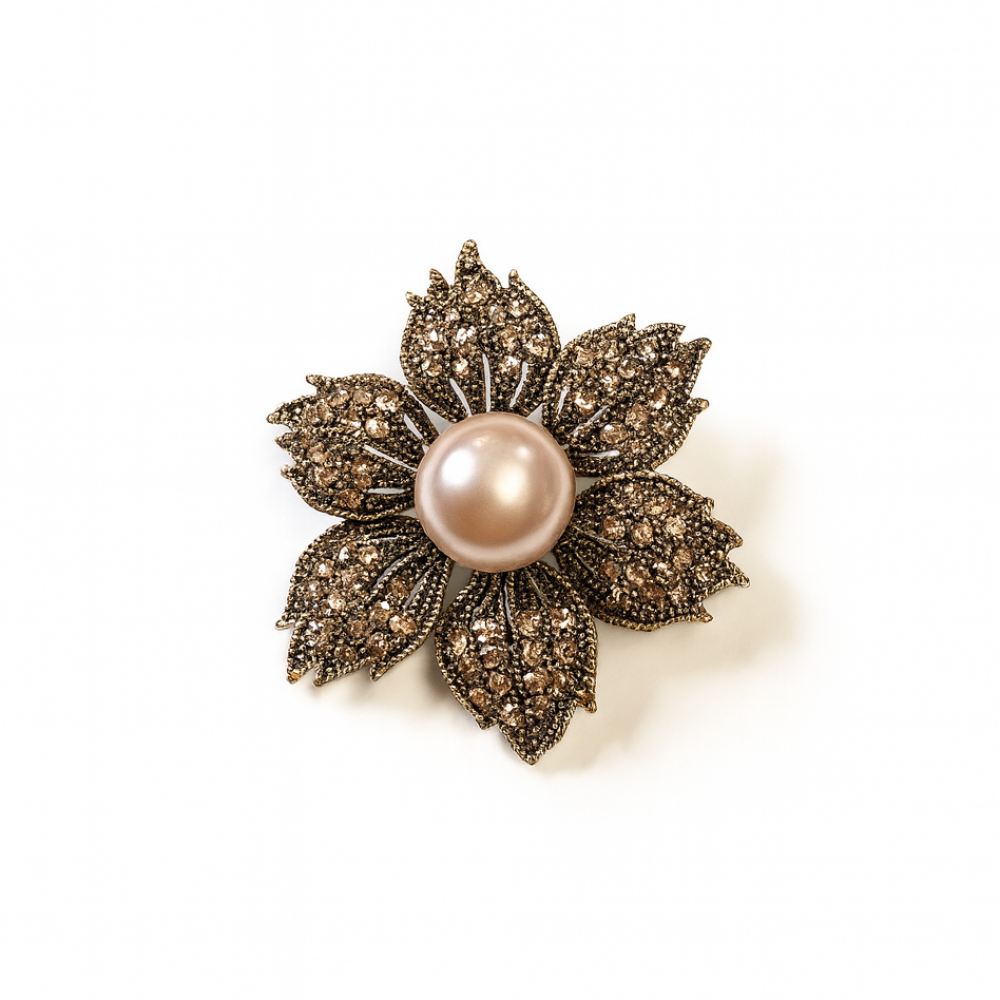 Brooch flower (6890)