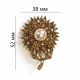 Brooch flower (6891)