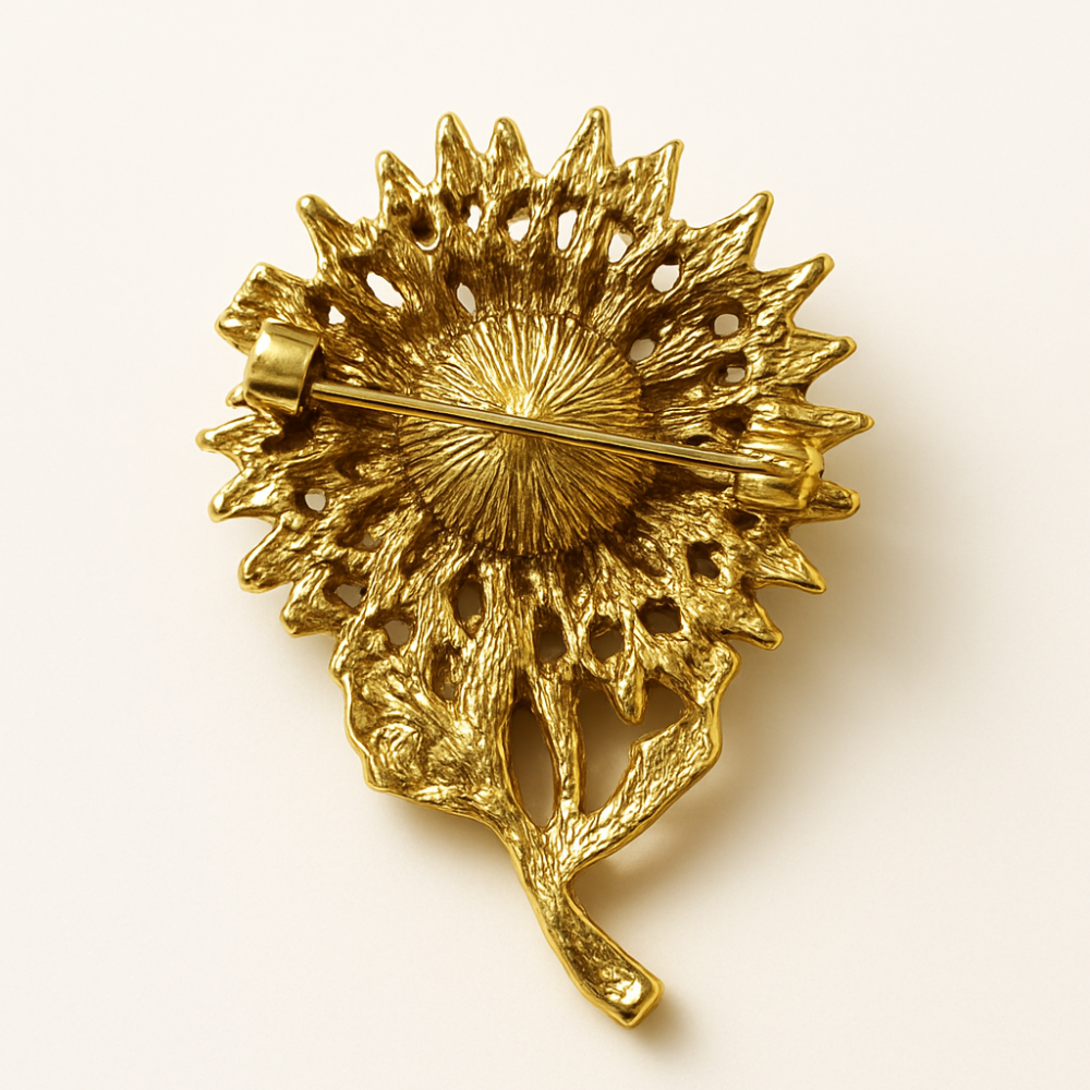 Brooch flower (6891)