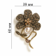 Brooch flower (6892)