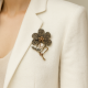 Brooch flower (6892)