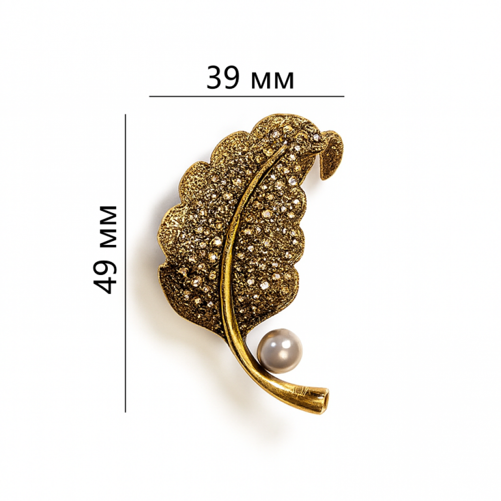 Brooch leaf (6893)