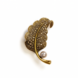 Brooch leaf (6893)