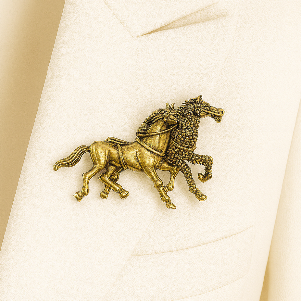 Brooch horses (6906)