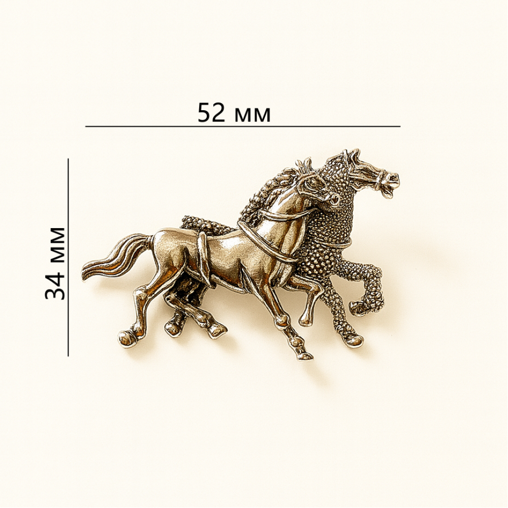 Brooch horses (6907)