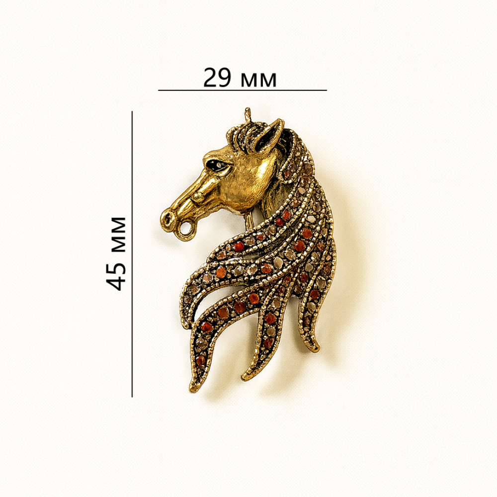Brooch horse (6910)
