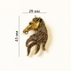Brooch horse (6910)