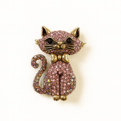 Brooch cat (6911)