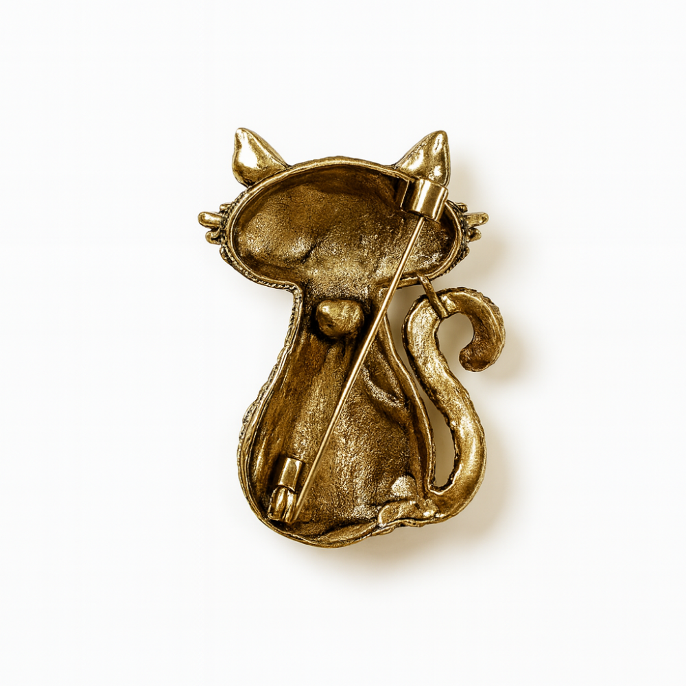 Brooch cat (6911)