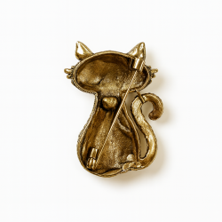 Brooch cat (6911)