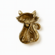 Brooch cat (6911)
