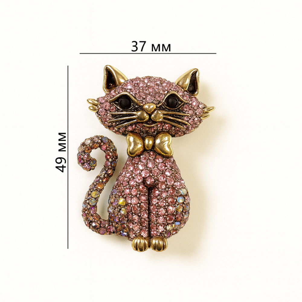 Brooch cat (6911)