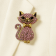 Brooch cat (6911)