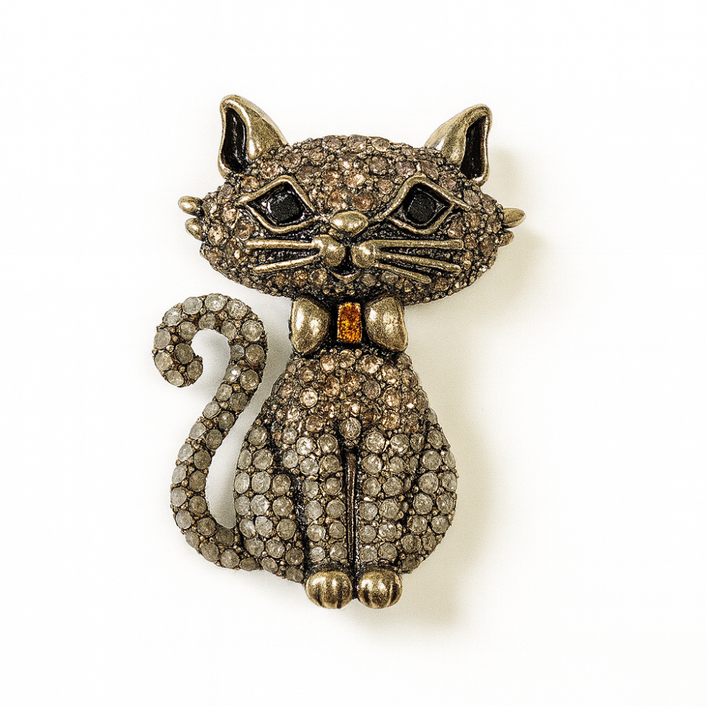 Brooch cat (6912)