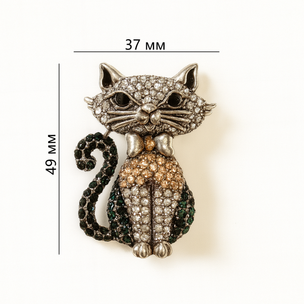 Brooch cat (6913)