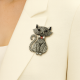 Brooch cat (6915)
