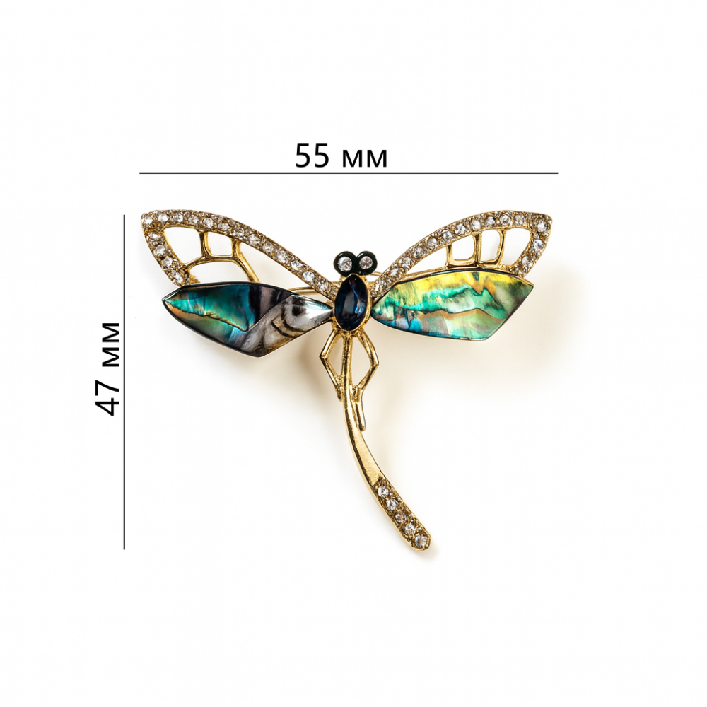Brooch dragonfly (6916)
