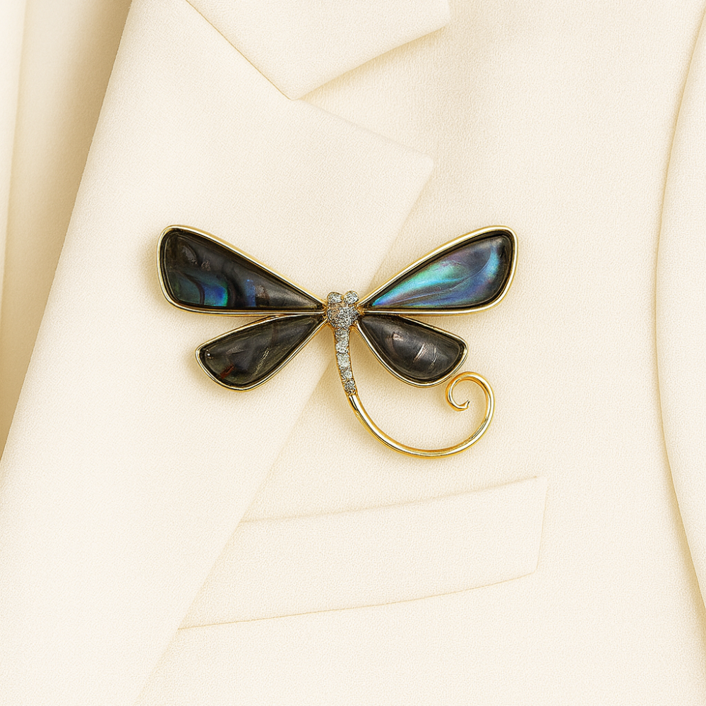 Brooch dragonfly (6917)