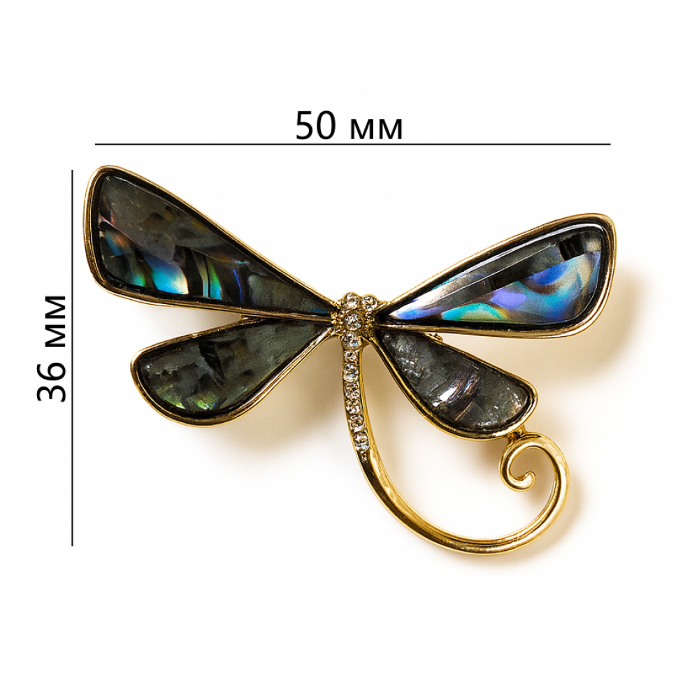Brooch dragonfly (6917)