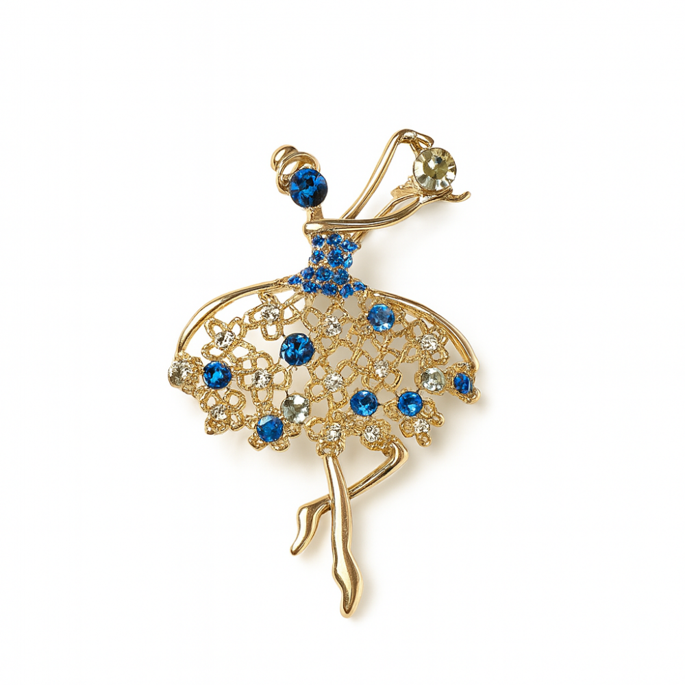 Brooch ballerina (6923)