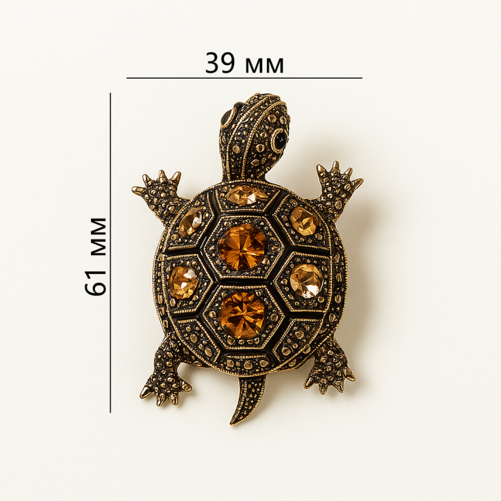 Brooch turtle (6925)