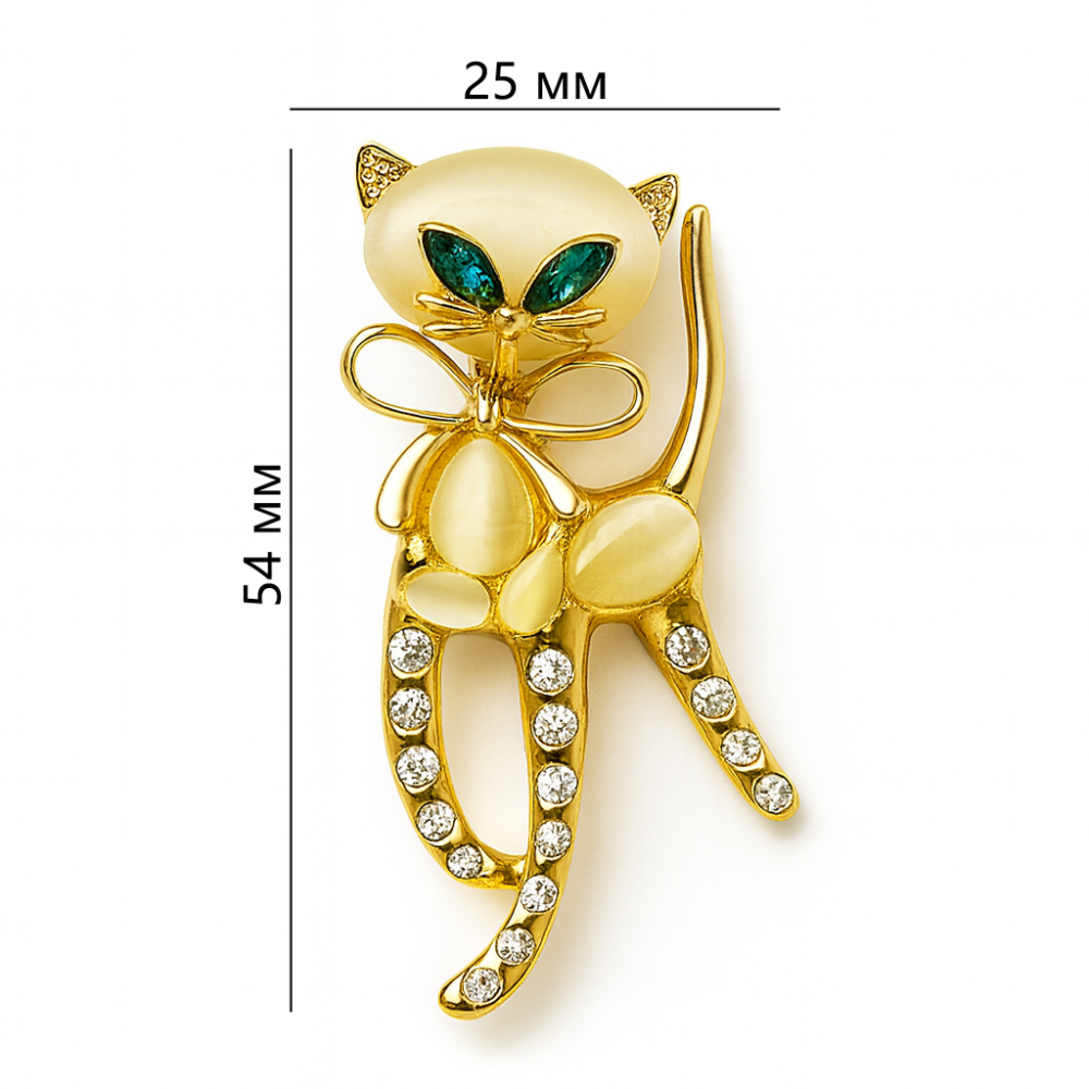 Brooch cat (6926)