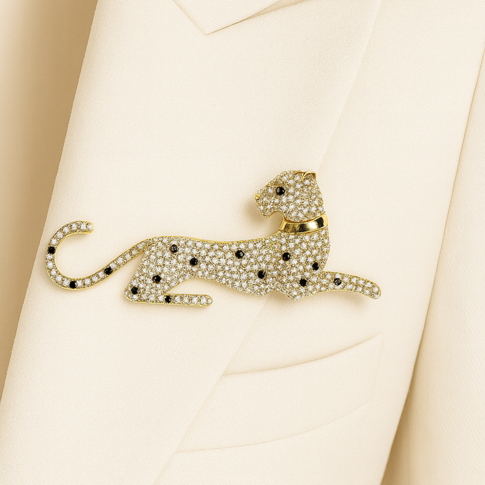Brooch panther (6930)