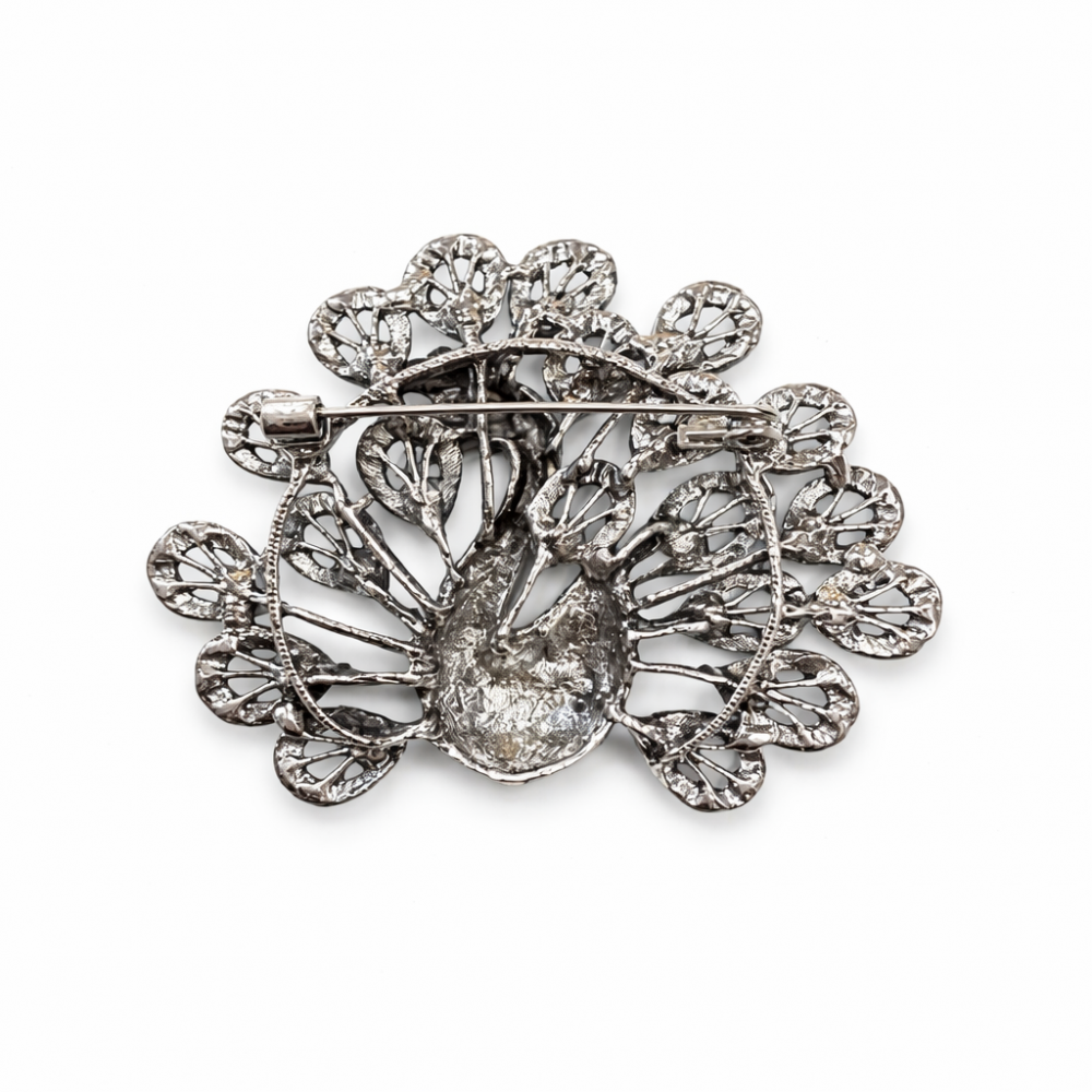 Brooch Peacock (6933)