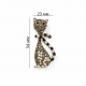 Brooch Cat (6935)