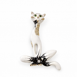 Brooch Cat (6937)