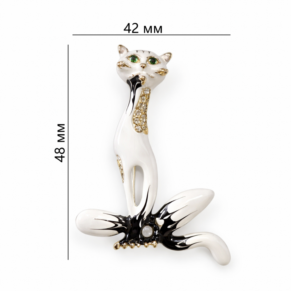Brooch Cat (6937)