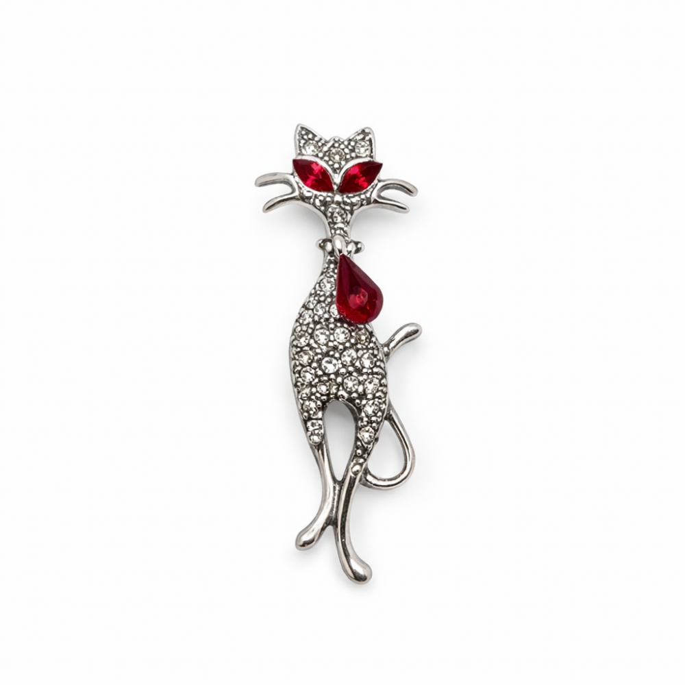 Brooch Cat (6938)