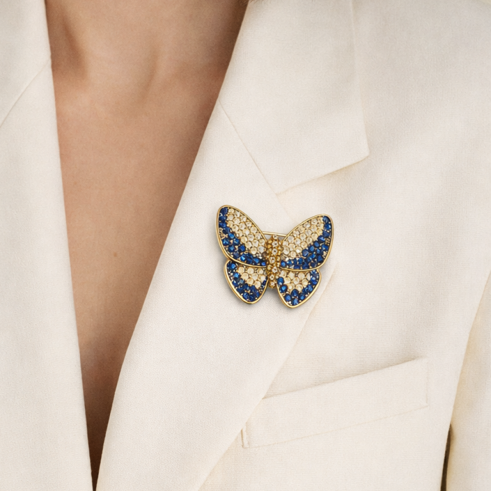 Brooch Butterfly (6941)