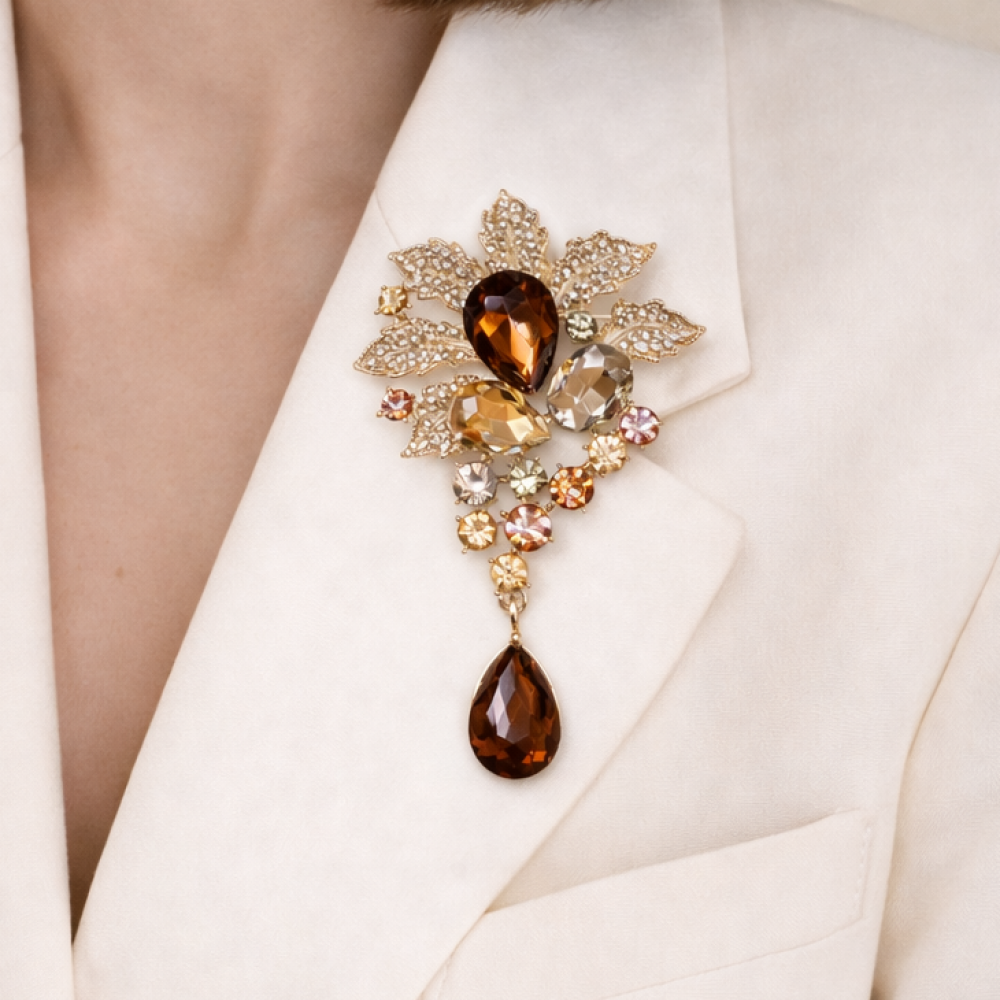 Brooch Flower (6955)