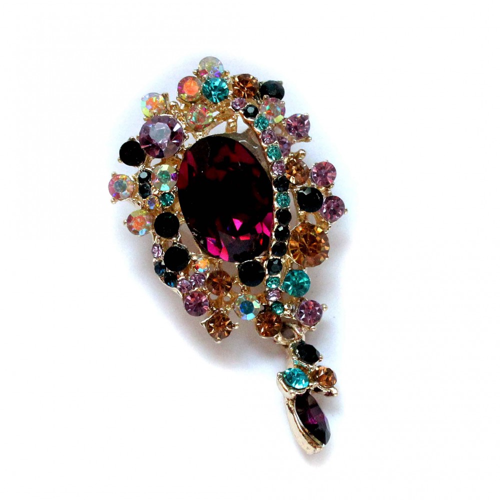 Brooch 30x55mm (6619)