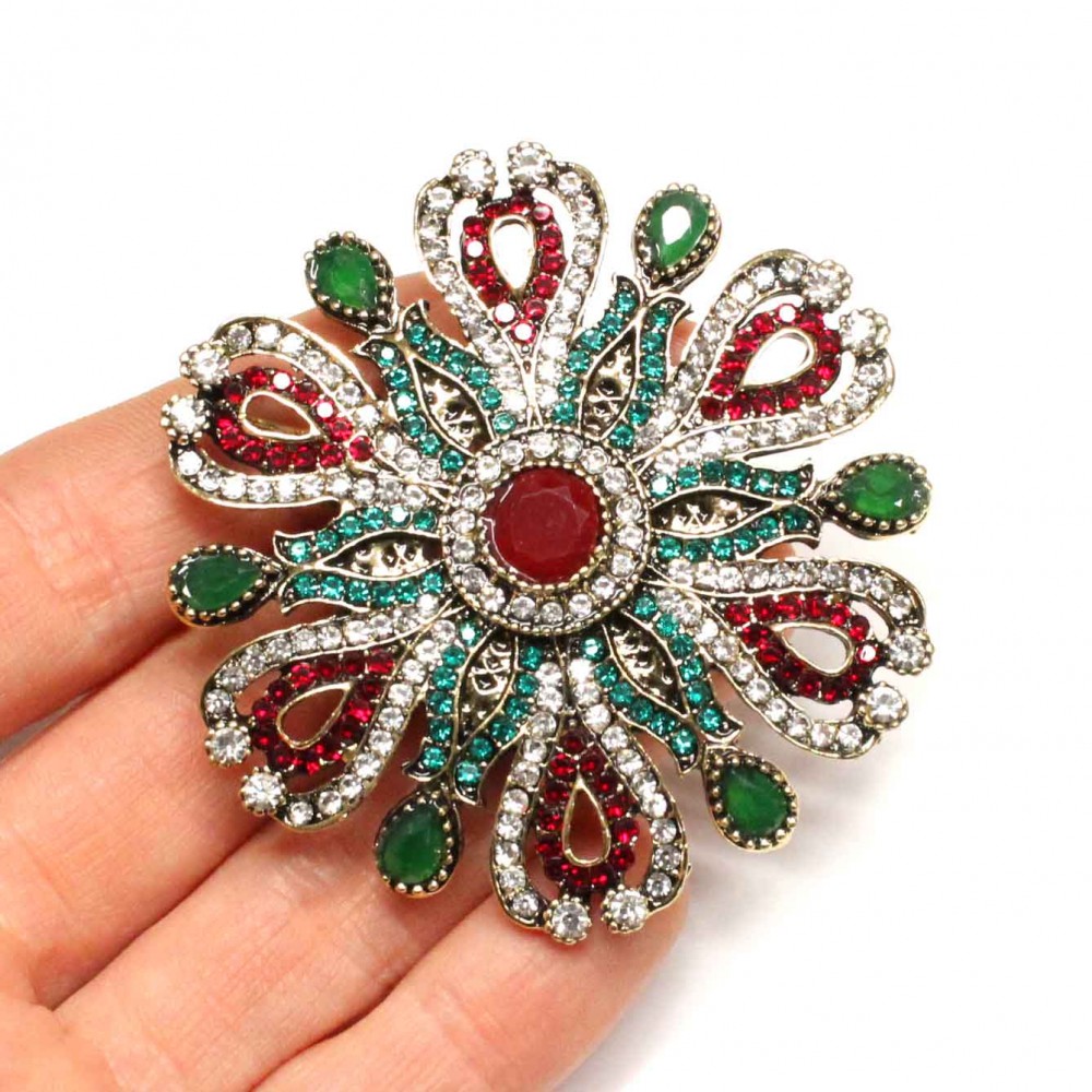 Brooch 58x55mm (6517)
