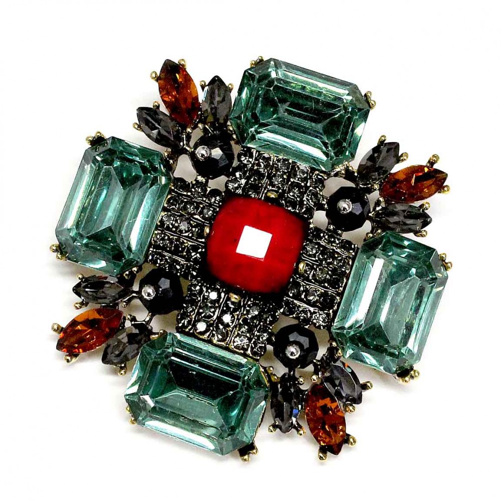 Brooch 52x52mm (6580)