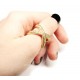 Adjustable ring with zircons Lux (F90L3108) 