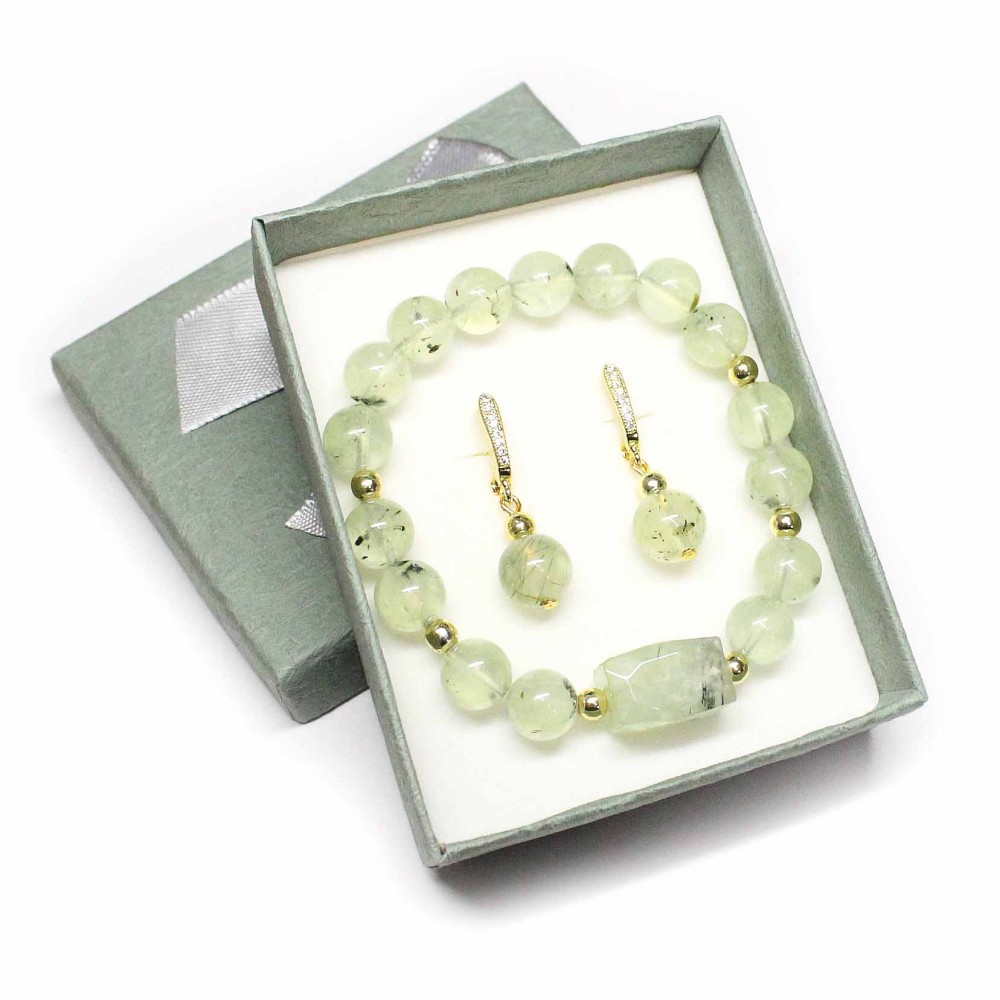Set Prehnite + gift box (62900)