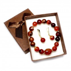 Set Сarnelian + gift box (63300)