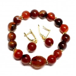 Set Сarnelian + gift box (63300)