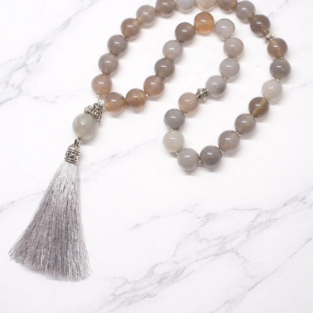 Rosary - Agate 12 mm (11033)