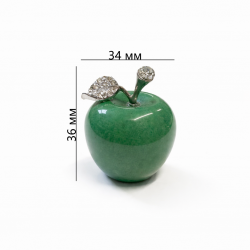Aventurine apple (00009)
