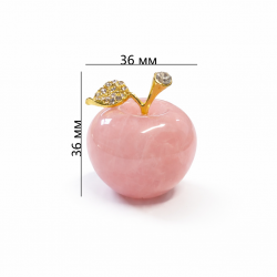 Rose quartz apple 